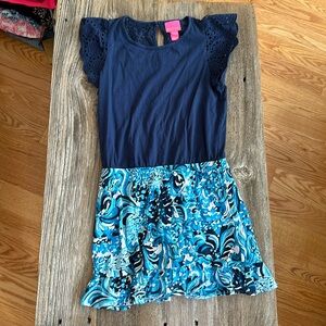 Girls size L Lilly Pulitzer romper